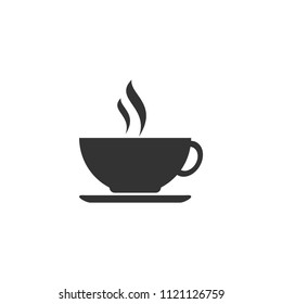 coffee cup  on a white background.Used in printing and web.dink.logo design