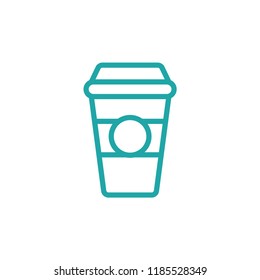 Coffee cup outline