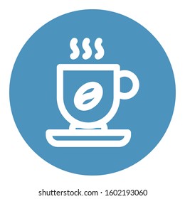 
Coffee Cup Outline bold Vector Icon which can be easily modified or Edited
