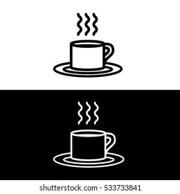 Coffee Cup Outline Vector