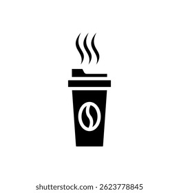 coffee cup paper icon vector trendy