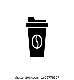 coffee cup paper icon vector trendy