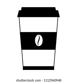 coffee cup in plastic container
