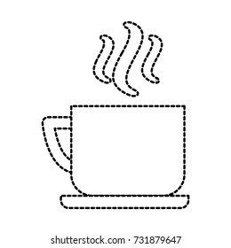coffee cup saucer hot beverage fresh aroma