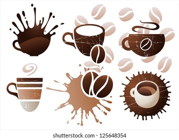 Coffee cup set