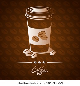 coffee cup set vector,illustration