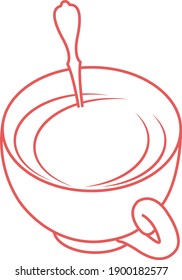 taza de café, cafetería, icono de café, icono de taza.