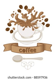 coffee cup spoon