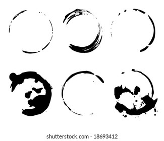 Coffee cup stains