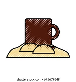 coffee cup with sugar