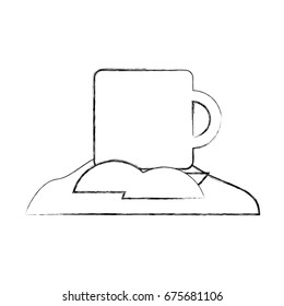 coffee cup with sugar