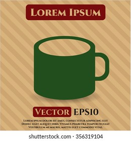 Kaffeepokal-Symbol