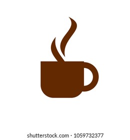 coffee cup symbol. icon of cafe. logo vector eps 10.