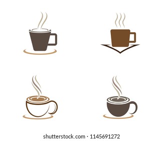 Coffee cup symbol illustration