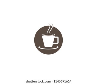 Coffee cup symbol illustration