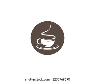 Coffee cup symbol illustration