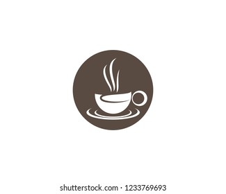 Coffee cup symbol illustration