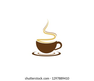 Coffee cup symbol illustration