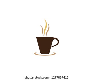 Coffee cup symbol illustration