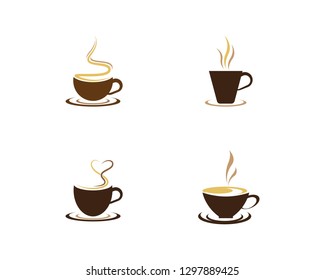 Coffee cup symbol illustration