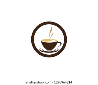 Coffee cup symbol illustration