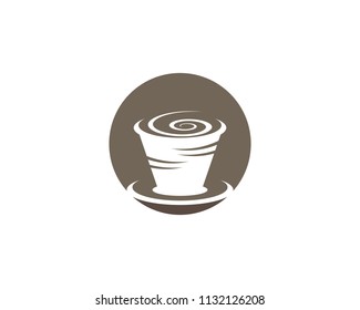 Coffee cup symbol illustration design