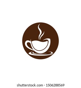 Coffee cup symbol vector icon illustration