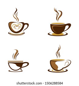Coffee cup symbol vector icon illustration