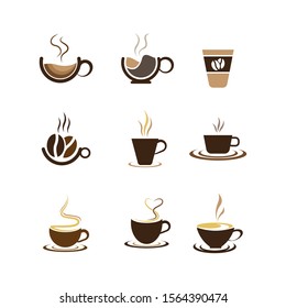Coffee cup symbol vector icon illustration design