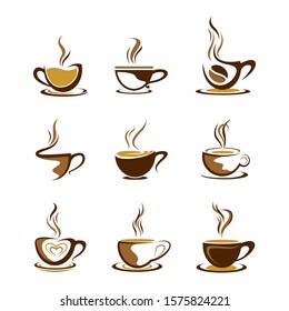 Coffee cup symbol vector icon illustration design