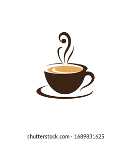 Coffee cup symbol vector icon illustration design