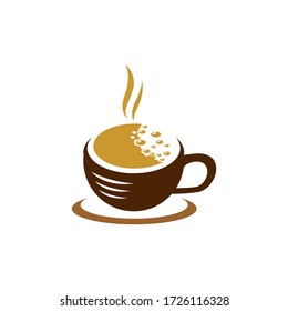 Coffee cup symbol vector icon illustration design