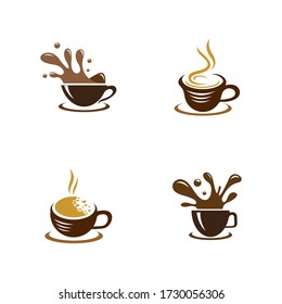 Coffee cup symbol vector icon illustration design