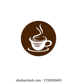 Coffee cup symbol vector icon illustration design