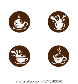 Coffee cup symbol vector icon illustration design