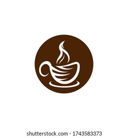 Coffee Cup Symbol Vector Icon Illustration Stock Vector (Royalty Free ...