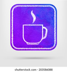 coffee cup and tea icon