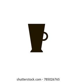 coffee cup tea icon. sign design