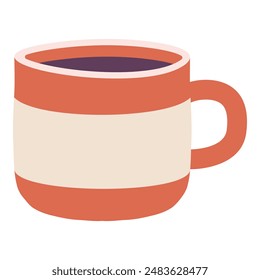 Kaffeetasse, Teetasse, auf weißem Hintergrund