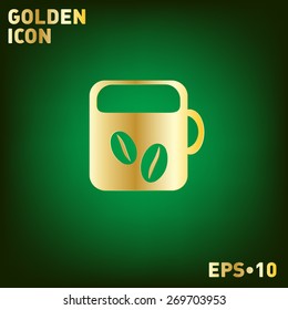 Coffee cup or tea symbol icon. Cup of hot drink sign. Symbol of hot drink . Icon cafe or diner.