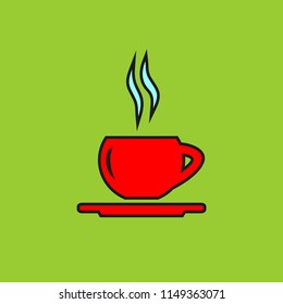 Coffee cup, tea. vector