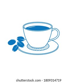 
Coffee Cup Time Vector Images for icon and illustration