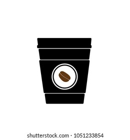 Coffee cup vector.