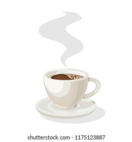 Coffee cup vector.