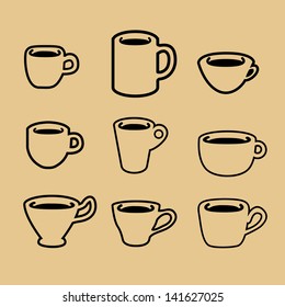 coffee cup vector