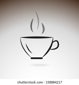 Coffee cup vector