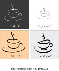 coffee cup vector