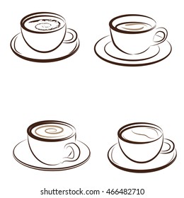 Coffee cup vector