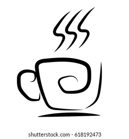 coffee cup vector.