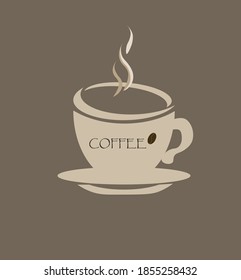 
coffee cup vector graphics symbol 